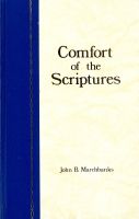 Comfort of the Scriptures