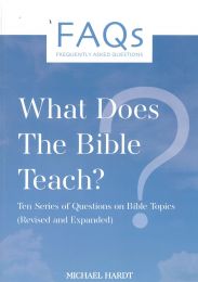 FAQs, What Does the Bible Teach?