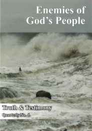 Enemies of God's People / T&T - 02/2010