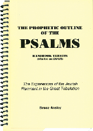 The Prophetic Outline of the Psalms, Handbook Version with Fold out Charts