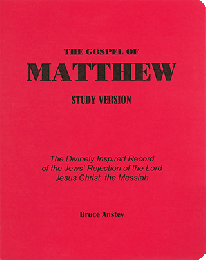 The Gospel of Matthew by Bruce Anstey, Wirebound
