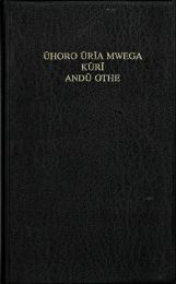 Kikuyu New Testament