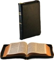 Darby Bible JND27, 7 × 4½, with zip