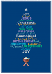 10 Identical Christmas Cards (D2508)