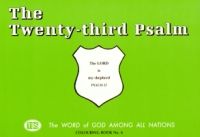 The Twenty-third Psalm - Colouring Book