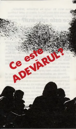 Romanian What is the Truth?, Tract