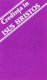 Romanian Faith in Jesus Christ, Tract