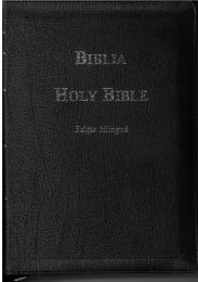 Romanian/English Bible
