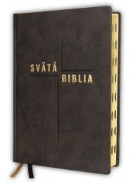 Slovak Large Print Bible, hb, with thumbindex