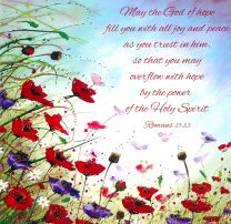Blank Card, Romans 15:3 (QA109)