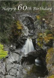 Birthday Card 60th, CDC286