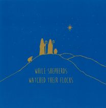 Christmas Cards, While Shepherds Watch, GMC088