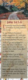 10 Identical Bookmarks - John 14 (BG06)
