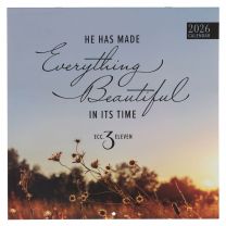 He Has Made Everything Beautiful 2026 Calendar