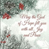 10 Christmas Cards, Joy and Peace, GMC 136