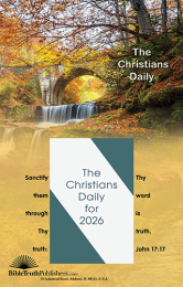 The Christian's Daily 2026 (English) 