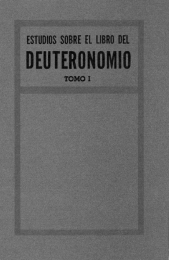 Spanish Notes on Deuteronomy, Vol.1