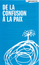 French From Confusion to Peace