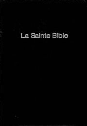 French Bible (JND)