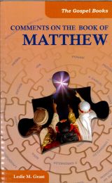 Comments on the Book of Matthew