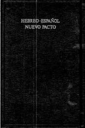 Hebrew/Spanish New Testament