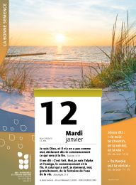 French Good Seed Wall-Hanging Calendar 2027