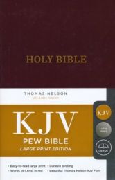 KJV Pew Bible, Large Print