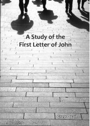 A Study of the First Letter of John