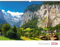German Swiss Calendar 2026