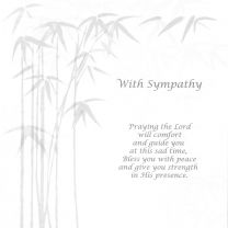 Sympathy Card CS285