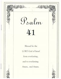 Psalm 41