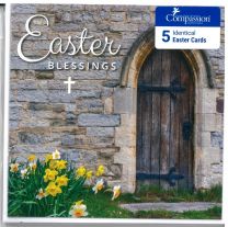 Easter Card CS1724X - 5 Cards