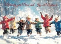 10 Identical Christmas Cards (GMC170-250158)