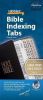 Bible Indexing Tabs, Large Print Gold-Edged
