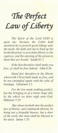 The Perfect Law of Liberty - Chapter Two Online Shop