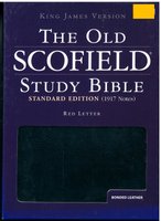 Old Scofield Study Bible-Black