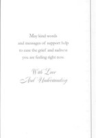 Sympathy Card - FB008A/09
