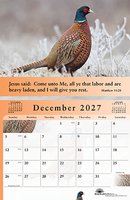 Gospel of Peace 2027 Calendar with verses for Outreach