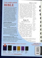 Czech Study Bible with Thumb Index