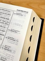 French Thompson Bible (SB1478)
