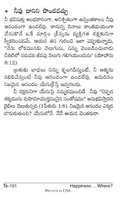 Telugu 101 "Happiness ... Where?"
