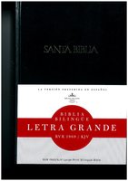 Spanish/English Bible, Reina Valera/KJV, Large Print