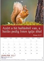 Hungarian Words of Life Calendar 2027 (TBS)