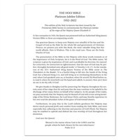 KJV Platinum Jubilee Bible, Commemorative Edition