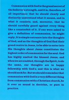 Communion with God & Other Papers