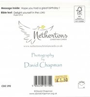 Birthday Card, Sorry CDC292
