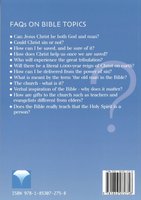 FAQs, What Does the Bible Teach?