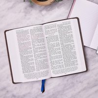 KJV Personal Size Reference Bible, Genuine Leather