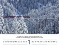 German Swiss Calendar 2027