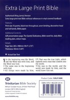 KJV Extra Large Print Bible (10XLP/ABK)